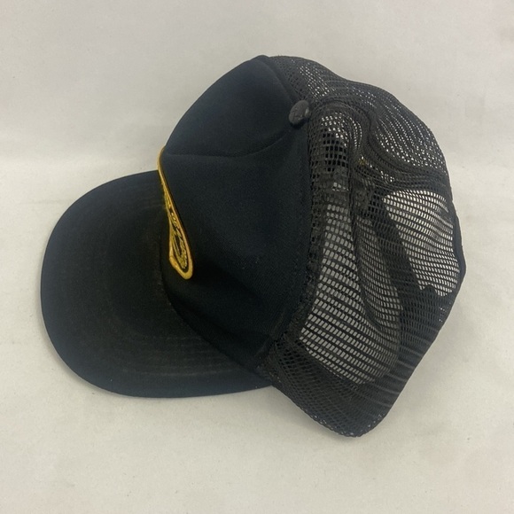 Vintage Black NRA Trucker Mesh Hat Cap Snapback - Picture 7 of 9